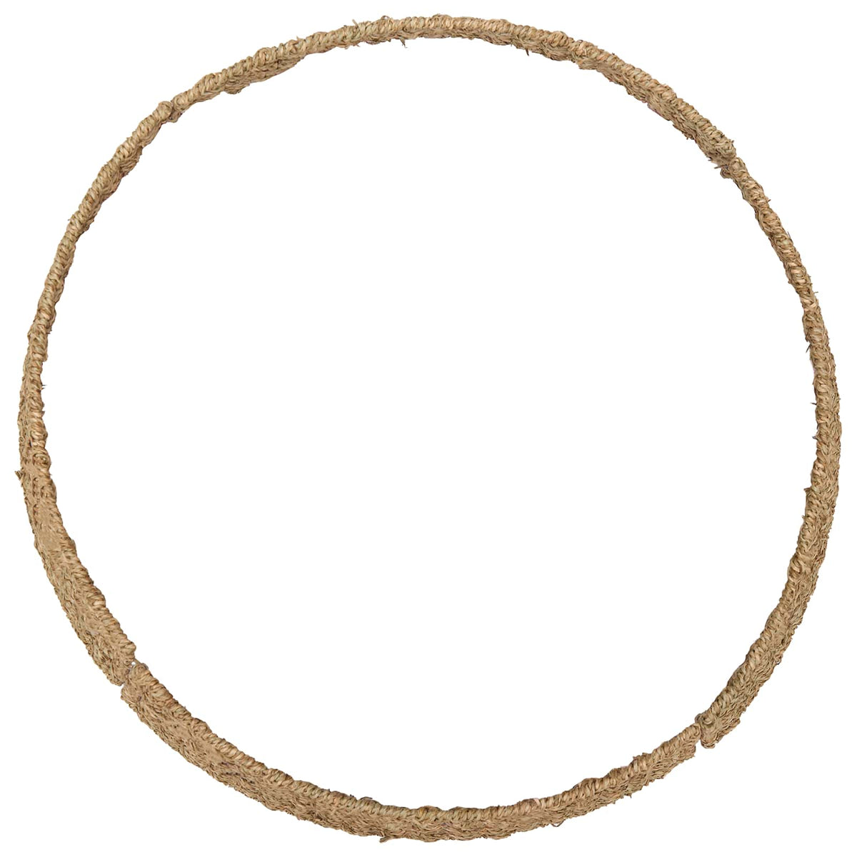 vidaXL Christmas Tree Collar Round Natural Dia. 45 x 22 cm Seagrass