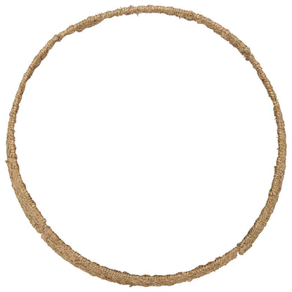 vidaXL Christmas Tree Collar Round Natural Dia. 45 x 22 cm Seagrass