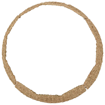 vidaXL Christmas Tree Collar Round Natural Dia. 105 x 28 cm Seagrass