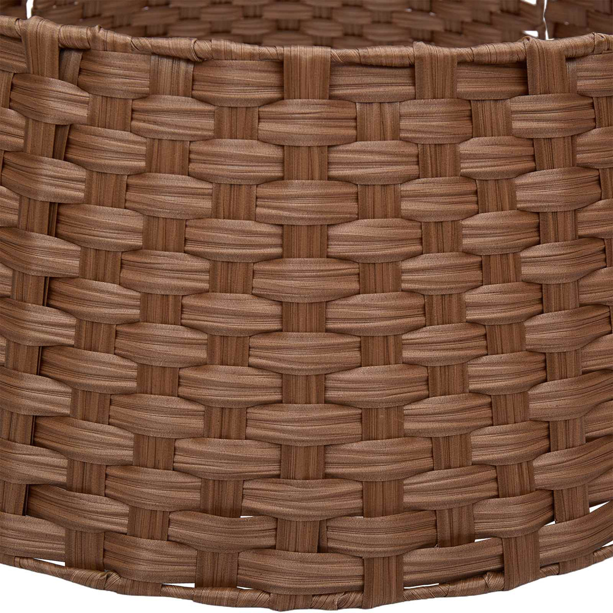 vidaXL Christmas Tree Collar Round Light Brown Dia. 90 x 28 cm