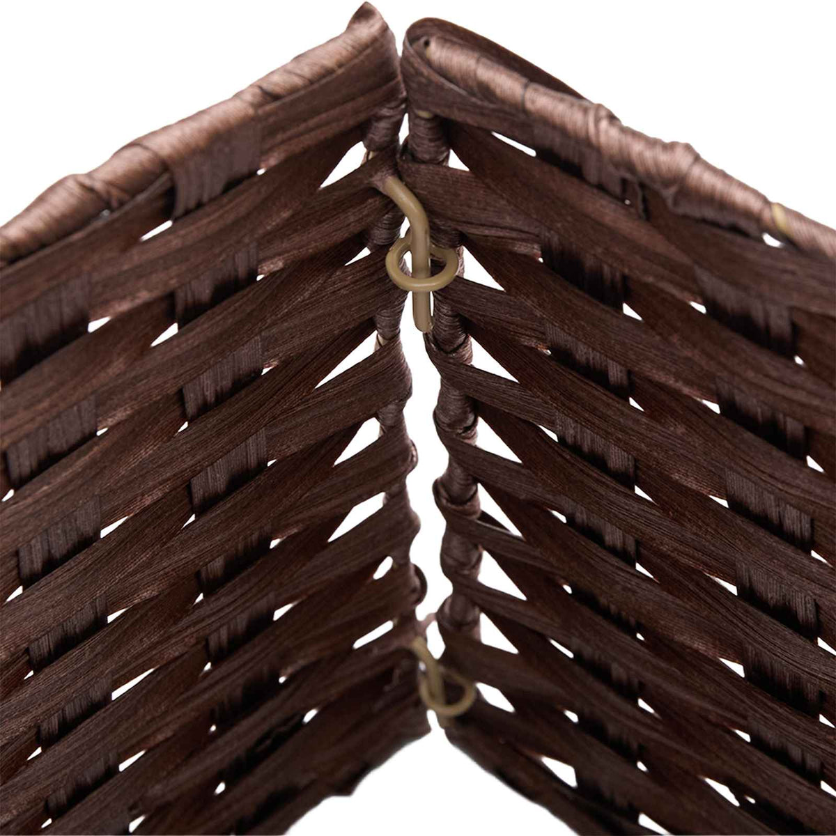 vidaXL Christmas Tree Collar Square Dark Brown 50 x 50 x 25 cm
