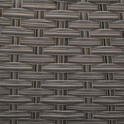 vidaXL Christmas Tree Collar Square Grey 60 x 60 x 28 cm Poly Rattan