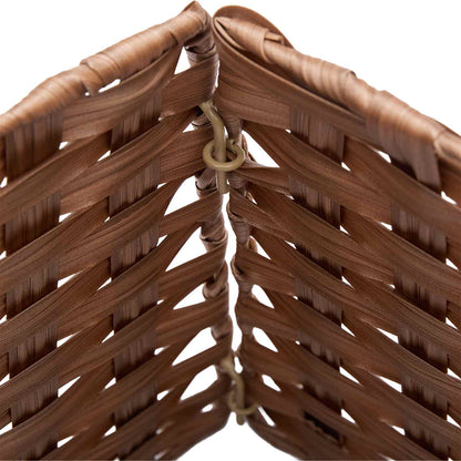 vidaXL Christmas Tree Collar Square Light Brown 50 x 50 x 25 cm