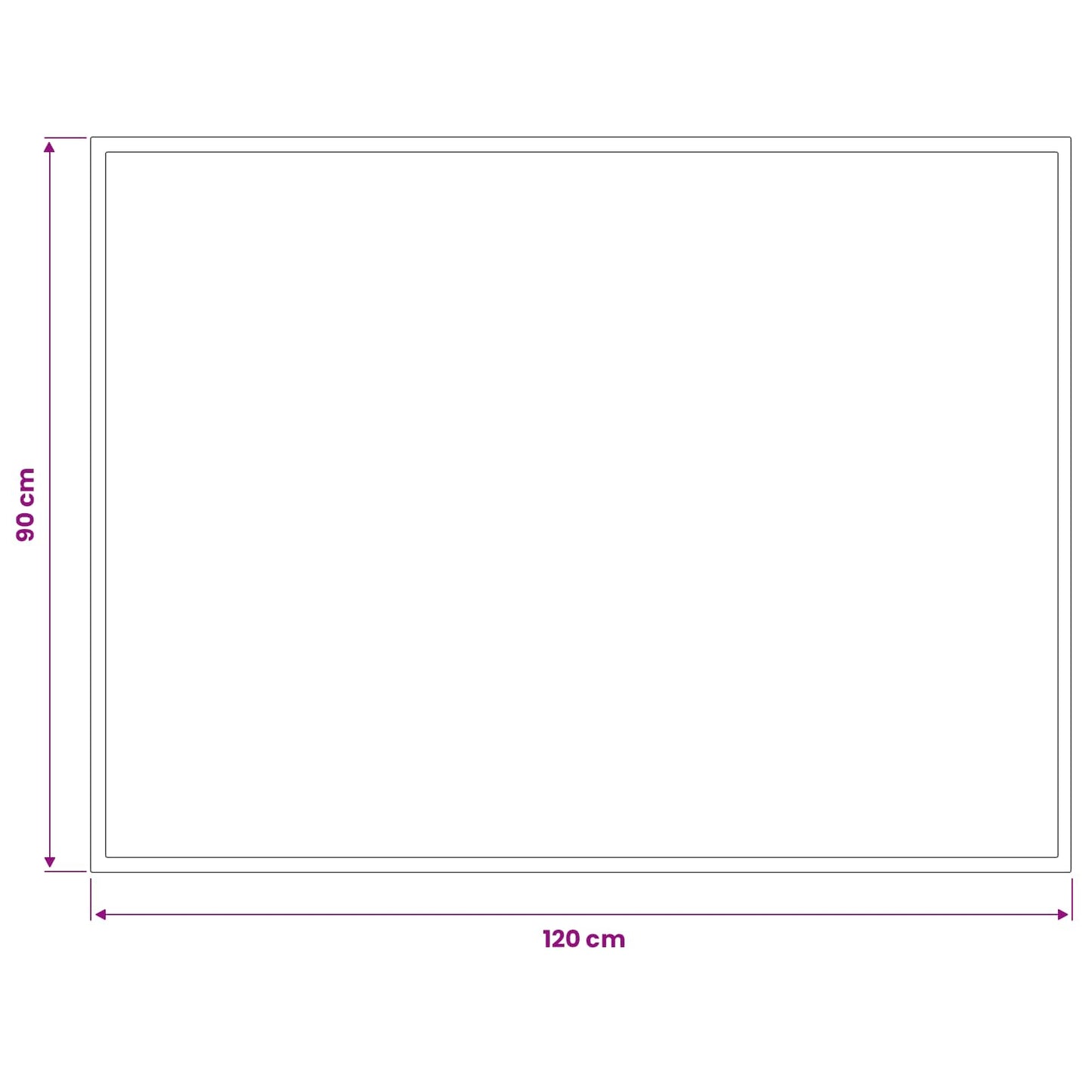 vidaXL Doormat Light Grey 120 x 90 cm 100% Polyamide