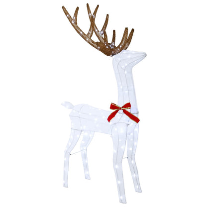 vidaXL 3D Christmas Reindeer LOVIISA 140 LEDs Cold White