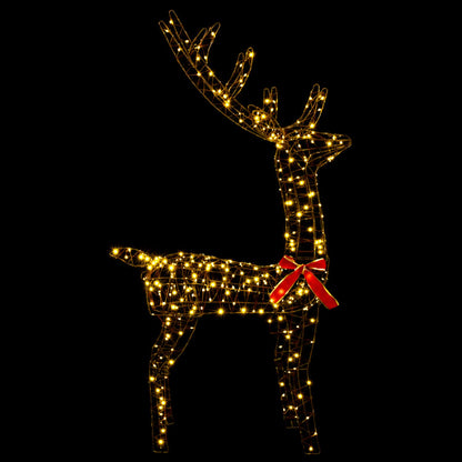 vidaXL 3D Christmas Reindeer LOVIISA 300 LEDs Warm White