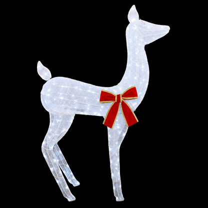 vidaXL 3D Christmas Reindeer LOVIISA 110 LEDs Cold White