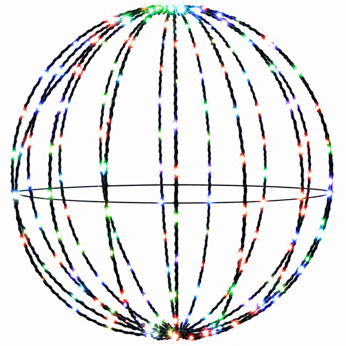 vidaXL Christmas Finial Light 120 LEDs Multicolour Diameter 40 x 42 cm