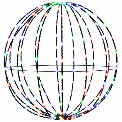 vidaXL Christmas Finial Light 120 LEDs Multicolour Diameter 40 x 42 cm