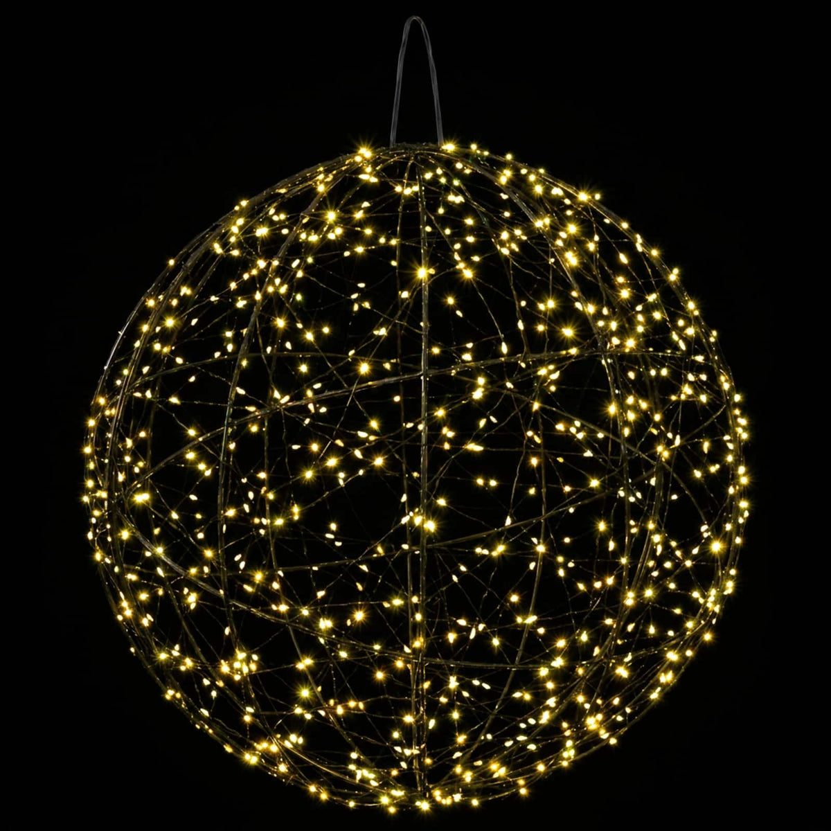 vidaXL Christmas Finial Light 2 pcs 1500 LEDs Warm White