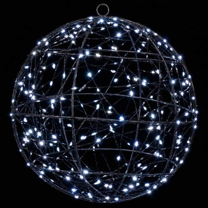 vidaXL Christmas Finial Light 300 LEDs Cold White Diameter 30 x 32 cm