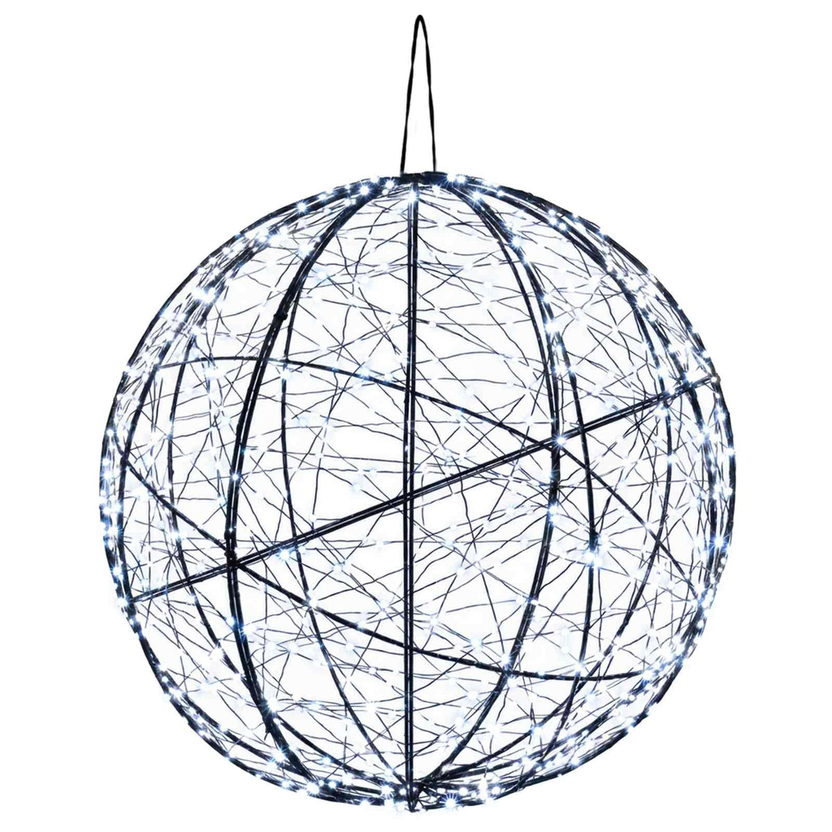 vidaXL Christmas Finial Light 750 LEDs Cold White Ø 50 x 52 cm