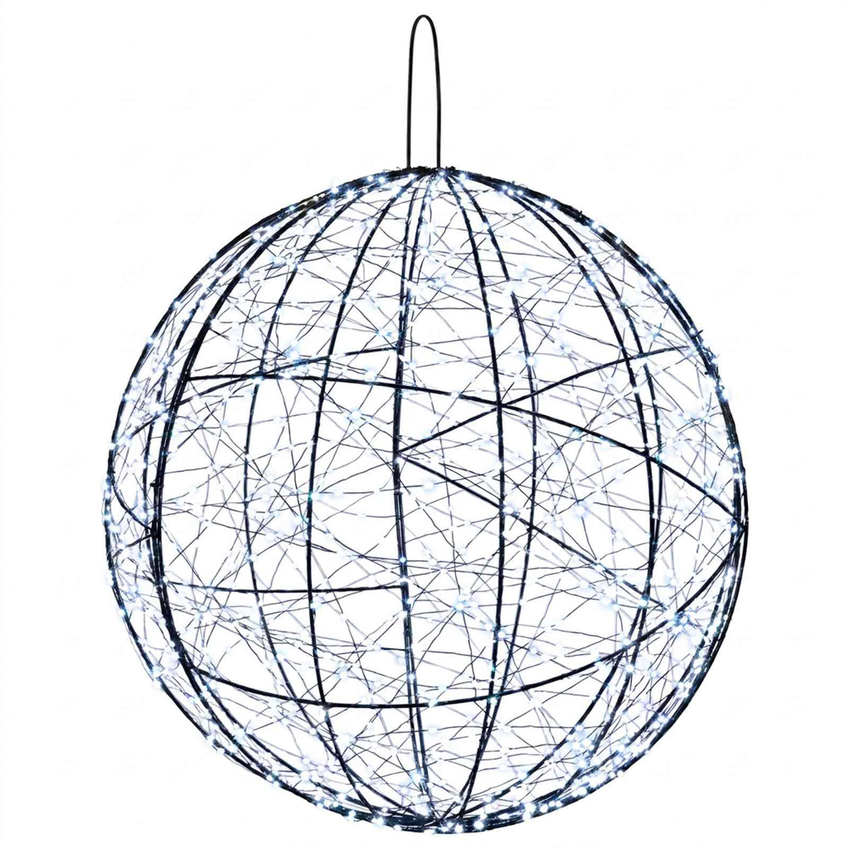vidaXL Christmas Finial Light 950 LEDs Cold White Diameter 60 x 63 cm