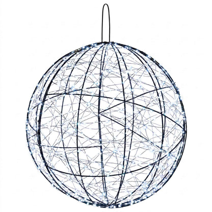 vidaXL Christmas Finial Light 950 LEDs Cold White Diameter 60 x 63 cm