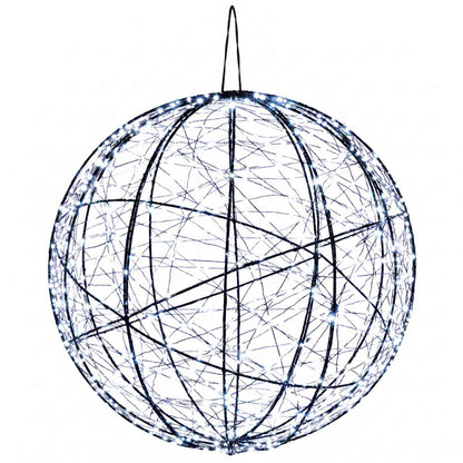 vidaXL Christmas Finial Light 2 pcs 1000 LEDs Cold White Ø 40 x 42 cm