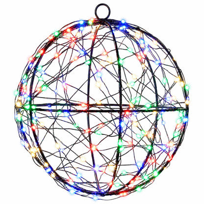 vidaXL Christmas Finial Light 200 LEDs Multicolour Diameter 20 x 22 cm