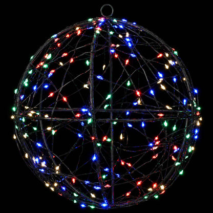 vidaXL Christmas Finial Light 200 LEDs Multicolour Diameter 20 x 22 cm