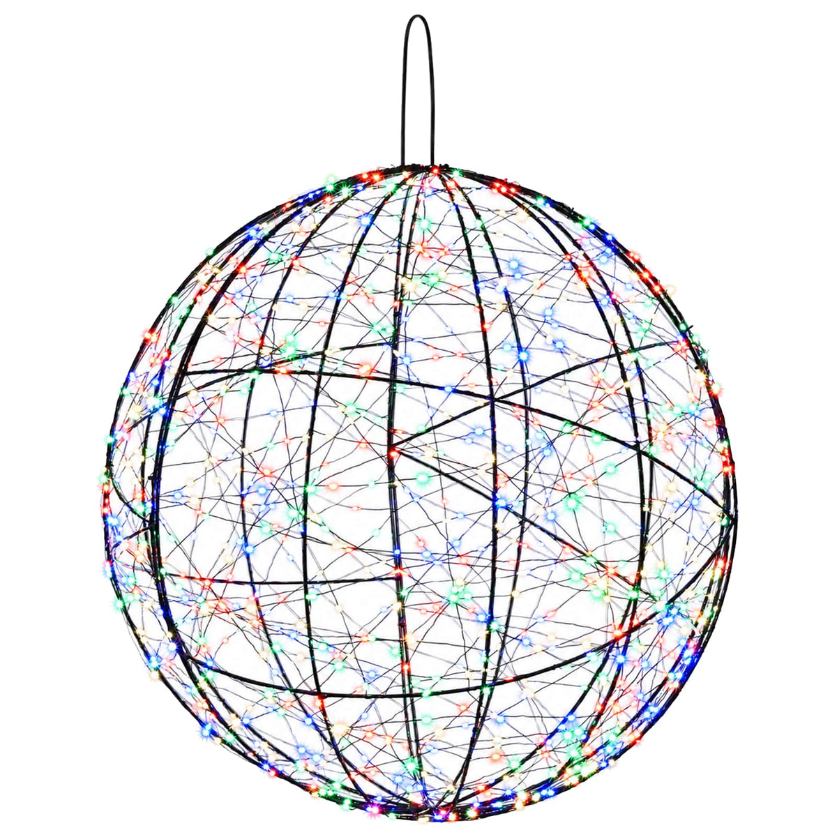 vidaXL Christmas Finial Light 950 LEDs Multicolour Diameter 60 x 63 cm