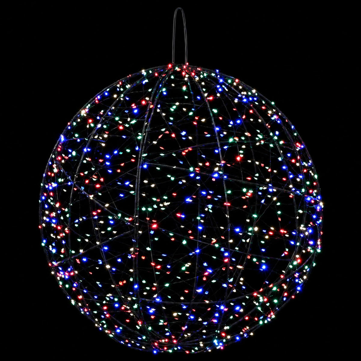 vidaXL Christmas Finial Light 950 LEDs Multicolour Diameter 60 x 63 cm