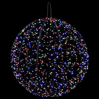 vidaXL Christmas Finial Light 950 LEDs Multicolour Diameter 60 x 63 cm