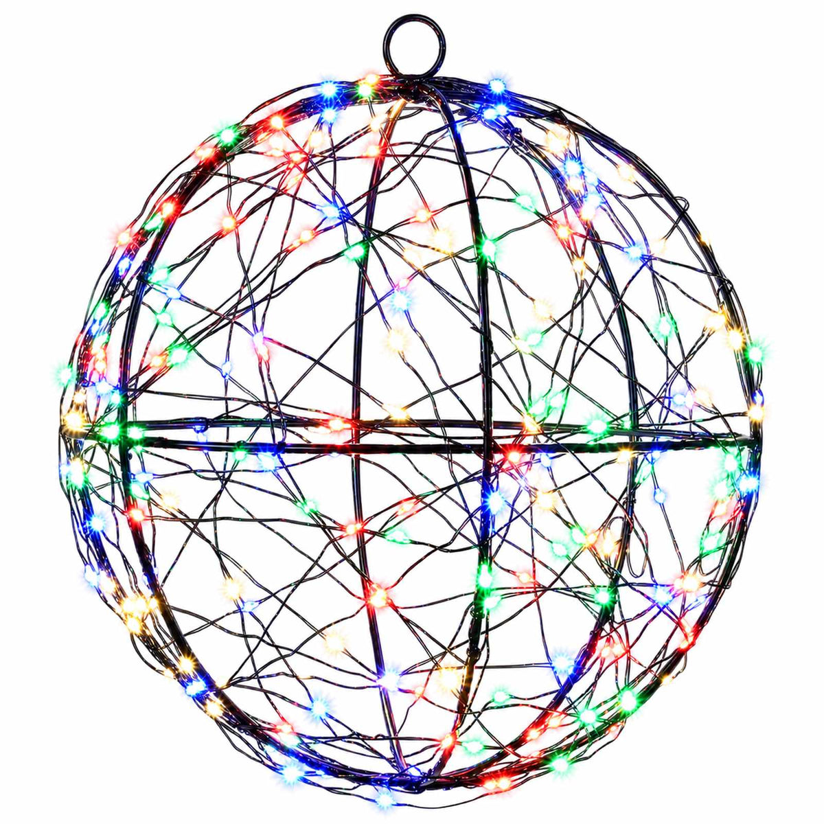 vidaXL Christmas Finial Light 2 pcs 400 LEDs Multicolour