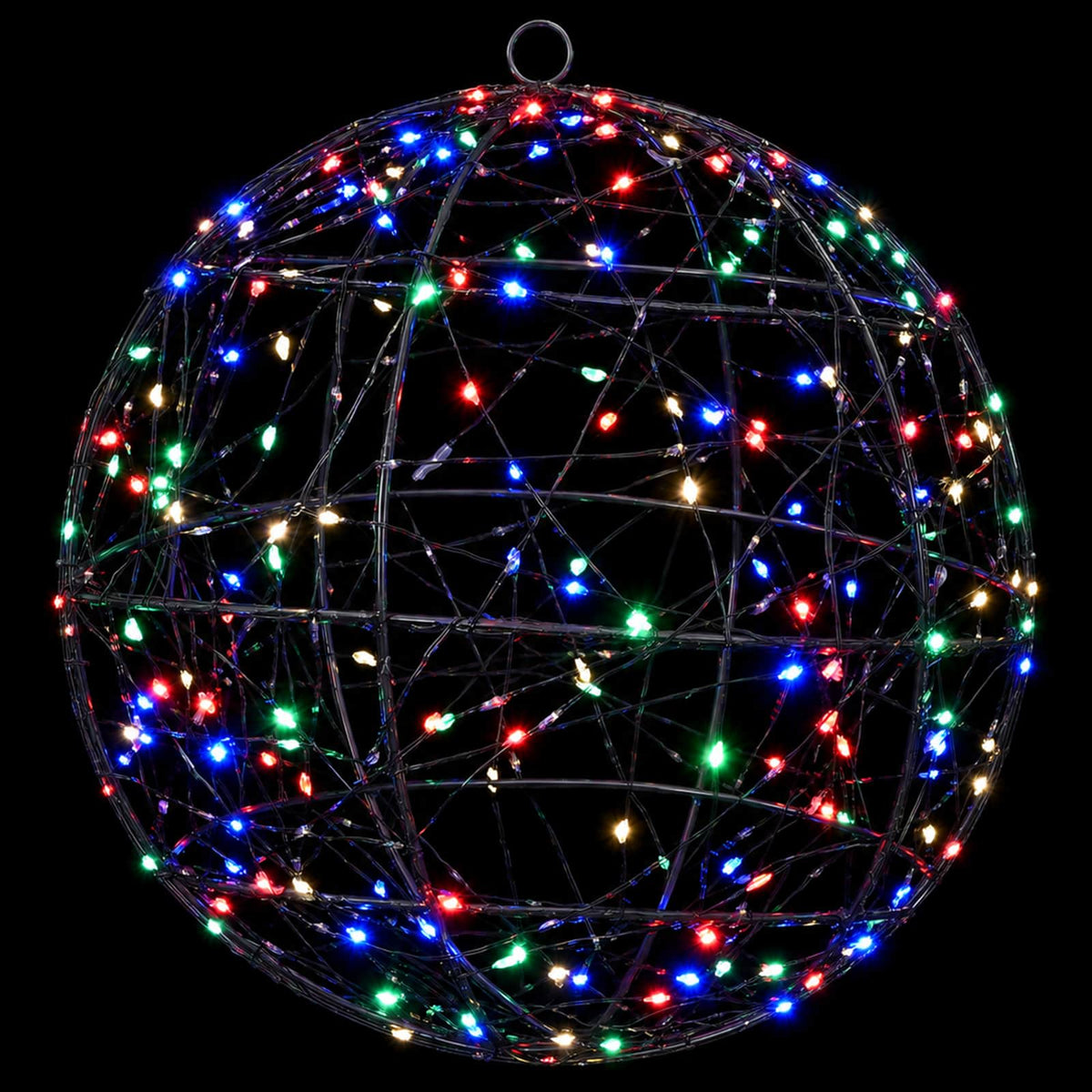 vidaXL Christmas Finial Light 2 pcs 600 LEDs Multicolour