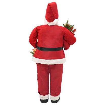 vidaXL Santa Claus Figure Red 180 cm Polyester
