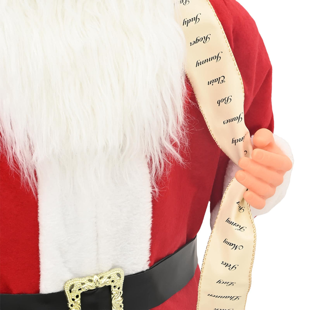 vidaXL Santa Claus Figure Red 110 cm Polyester