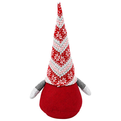vidaXL Christmas Gnome Red 45 cm Polyester