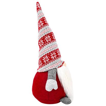 vidaXL Christmas Gnome Red 45 cm Polyester