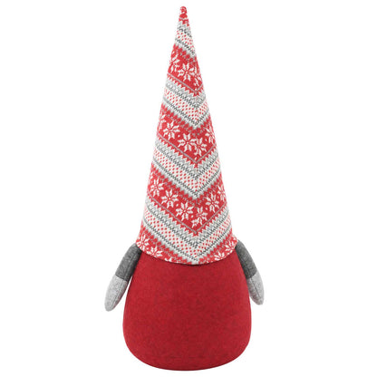 vidaXL Christmas Gnome Red 60 cm Polyester