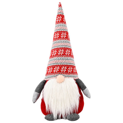 vidaXL Christmas Gnome Red 60 cm Polyester