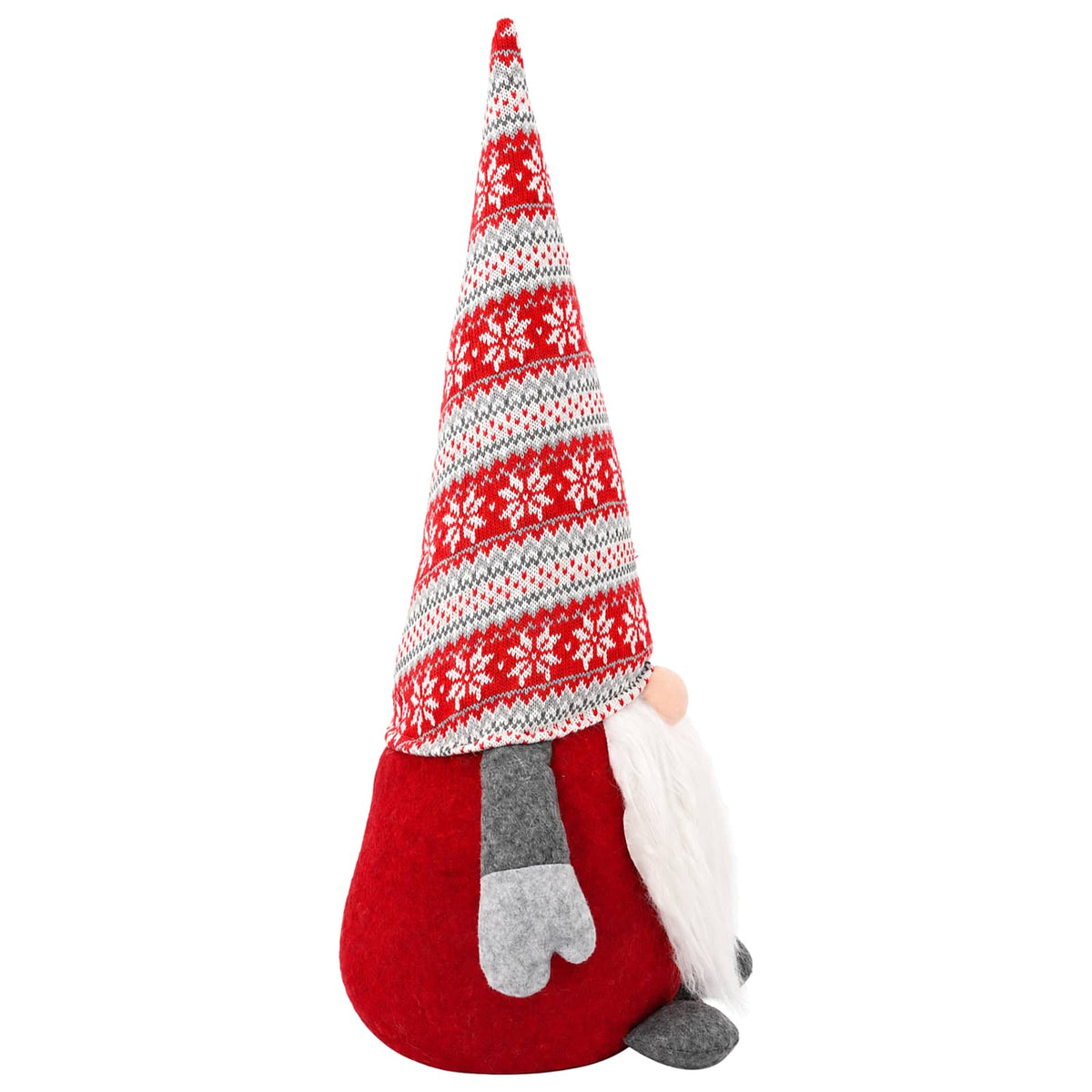vidaXL Christmas Gnome Red 80 cm Polyester