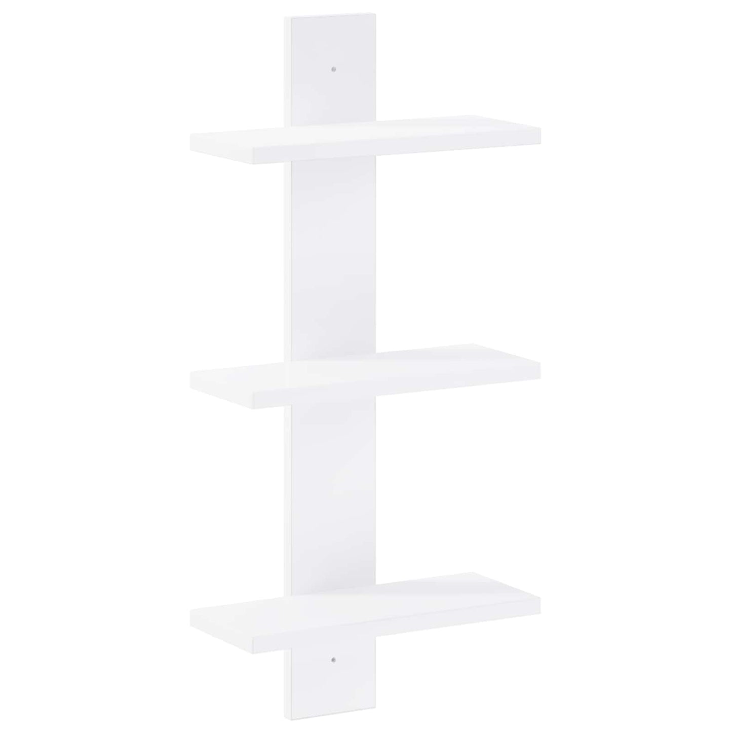 vidaXL Wall Shelf White 30 x 13.5 x 64.5 cm Engineered Wood