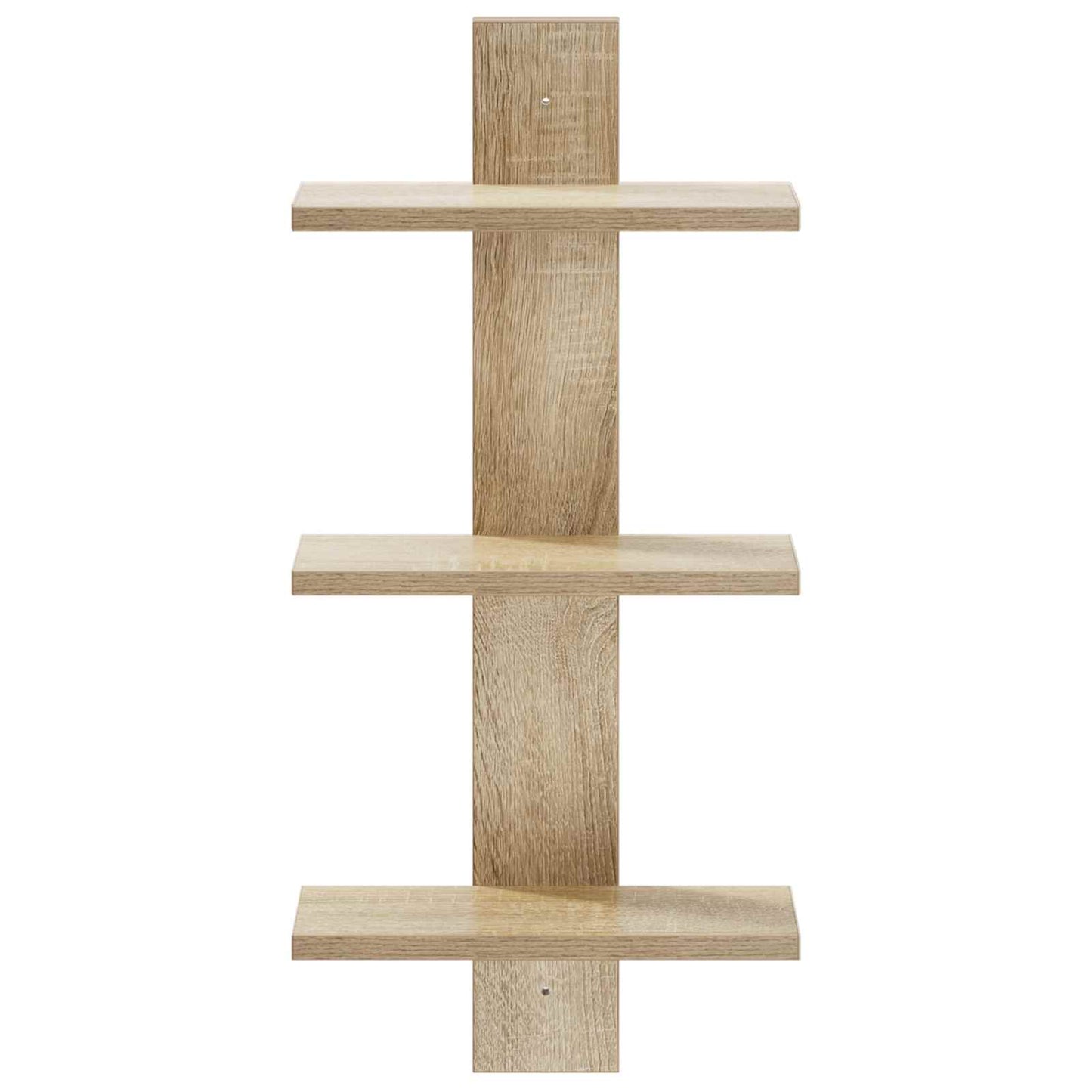vidaXL Wall Shelf Sonoma Oak 30 x 13.5 x 64.5 cm Engineered Wood