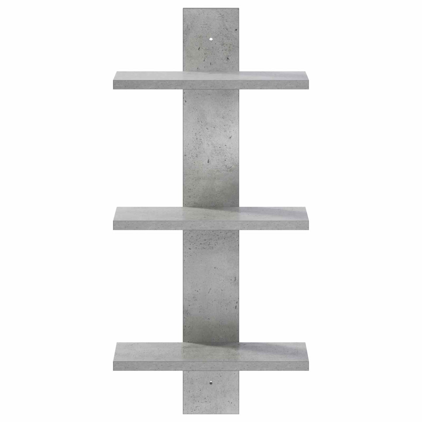 vidaXL Wall Shelf Concrete Grey 30 x 13.5 x 64.5 cm Engineered Wood