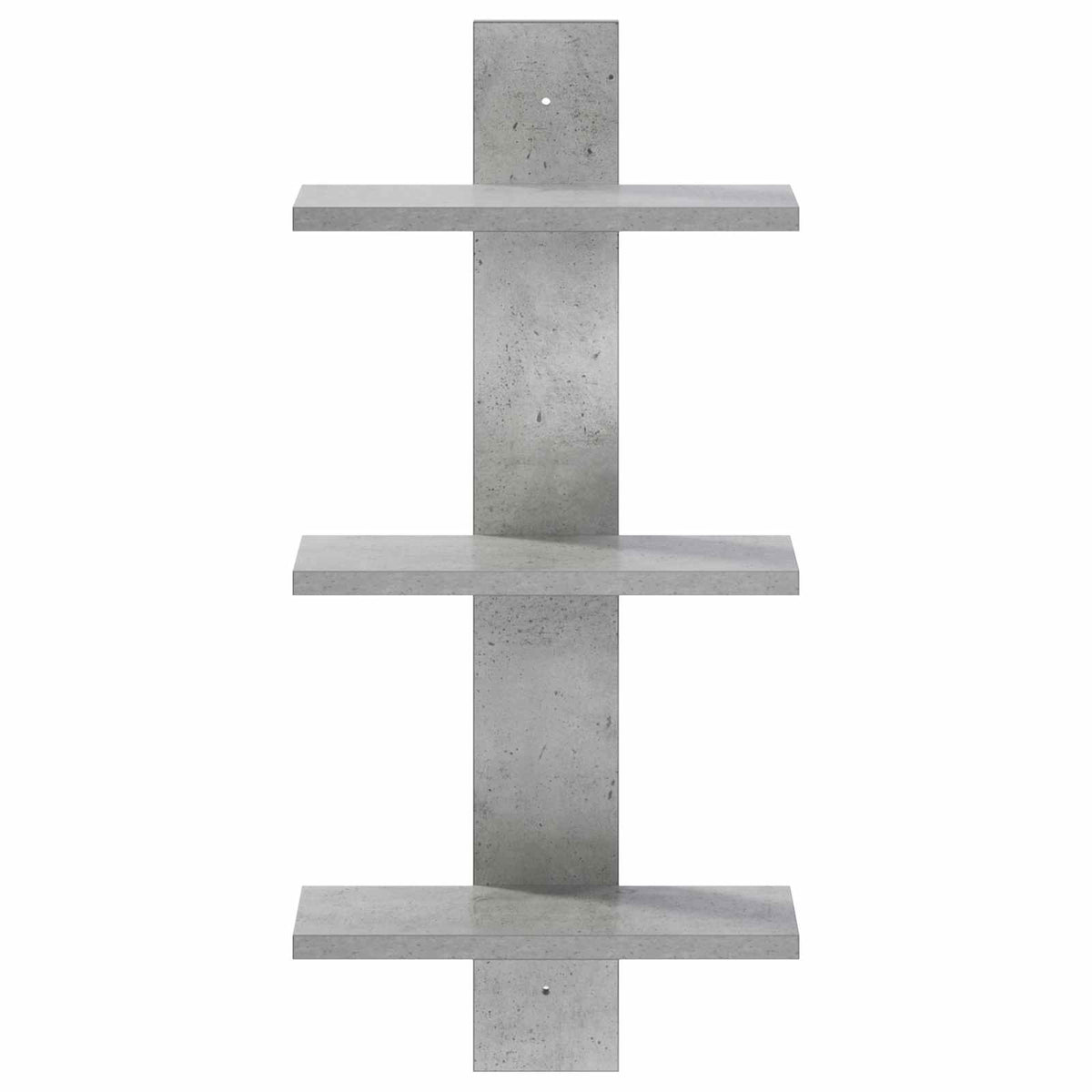 vidaXL Wall Shelf Concrete Grey 30 x 13.5 x 64.5 cm Engineered Wood