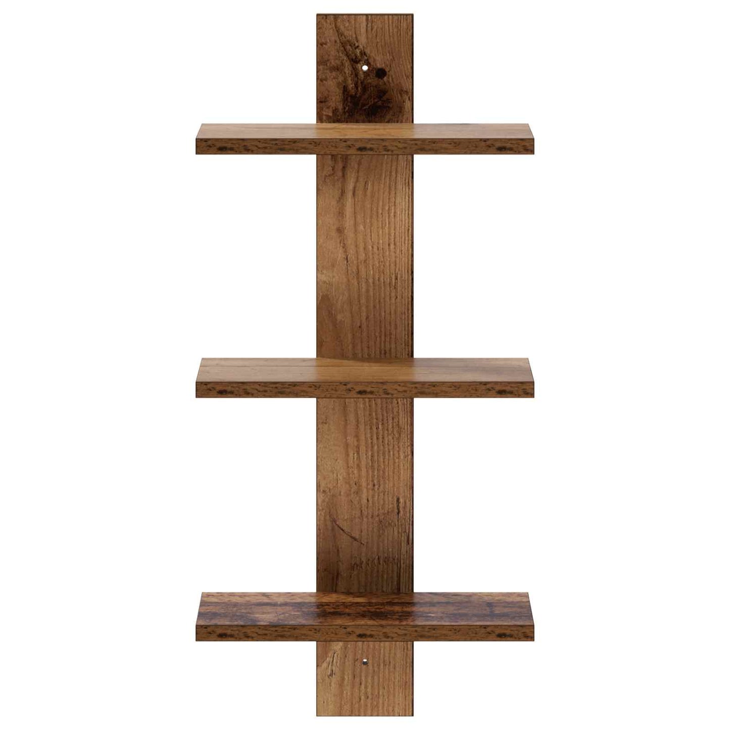 vidaXL Wall Shelf Oak Wood 30 x 13.5 x 64.5 cm Engineered Wood