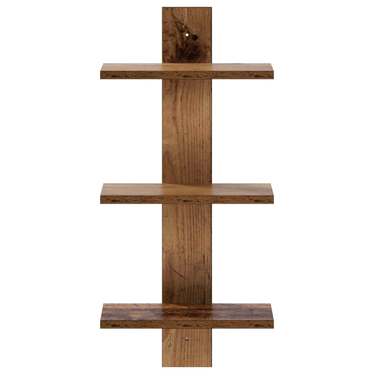vidaXL Wall Shelf Old Wood 30 x 13.5 x 64.5 cm Engineered Wood