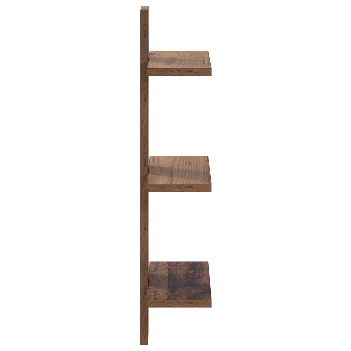 vidaXL Wall Shelf Old Wood 30 x 13.5 x 64.5 cm Engineered Wood
