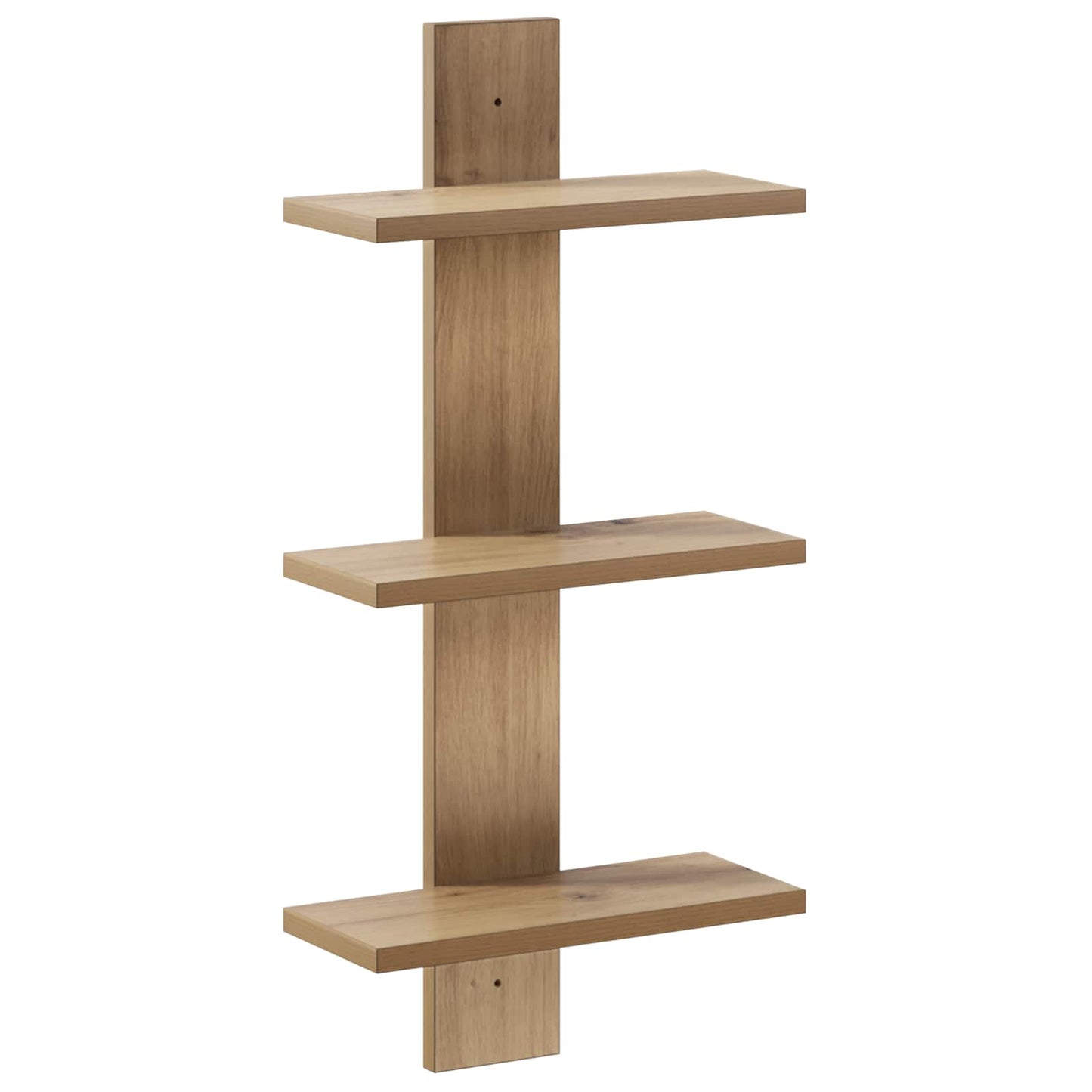 vidaXL Wall Shelf Artisan Oak 30 x 13.5 x 64.5 cm Engineered Wood