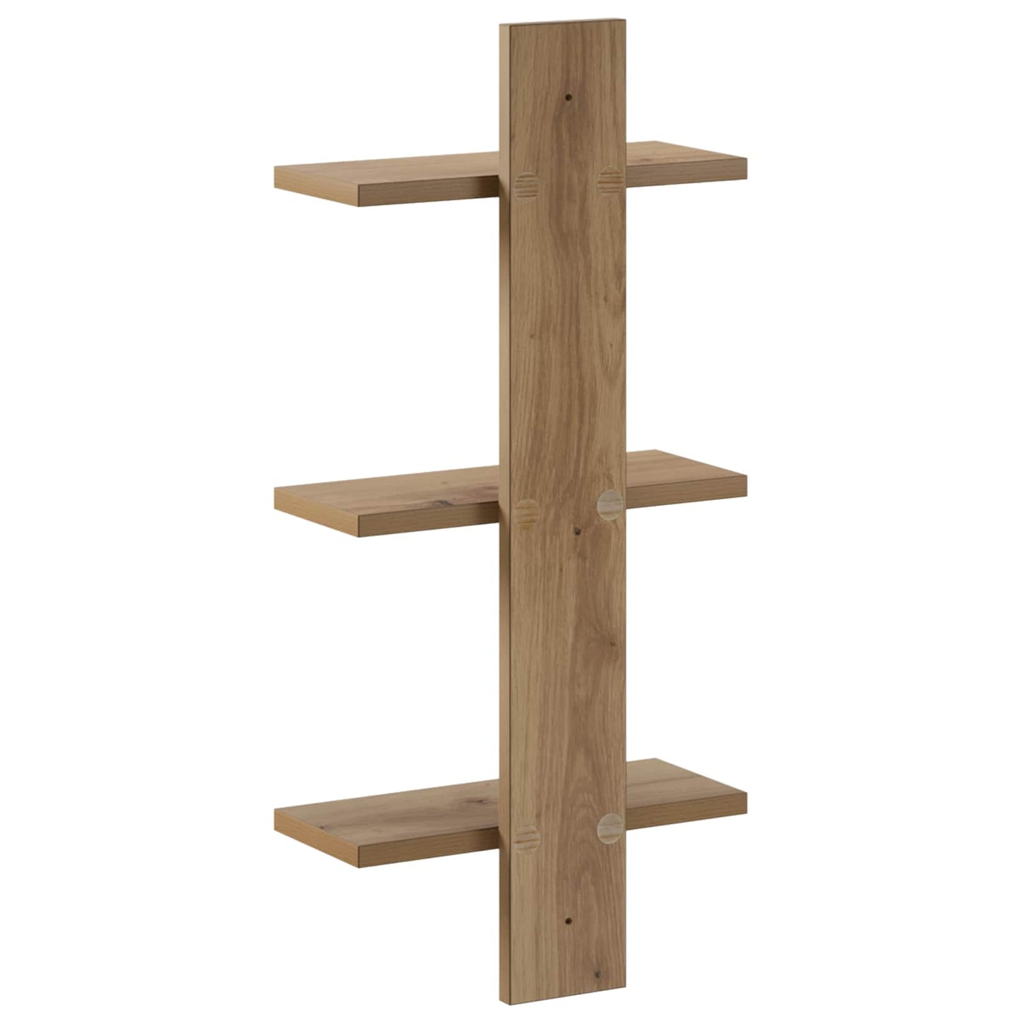 vidaXL Wall Shelf Artisan Oak 30 x 13.5 x 64.5 cm Engineered Wood