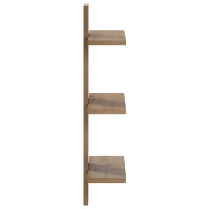 vidaXL Wall Shelf Artisan Oak 30 x 13.5 x 64.5 cm Engineered Wood