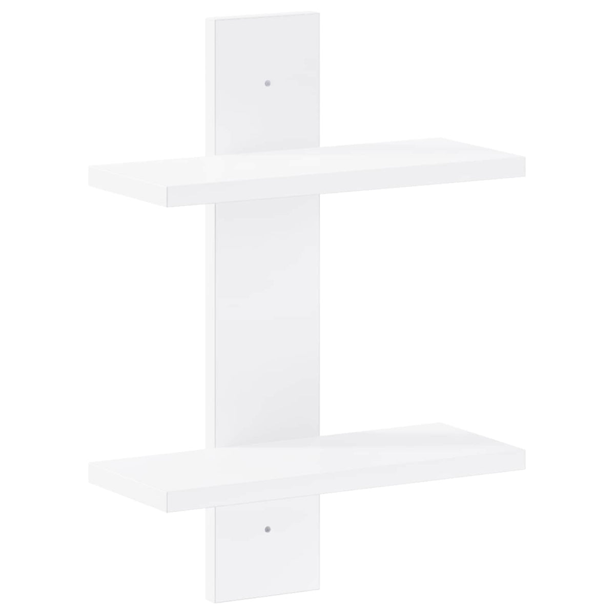 vidaXL Wall Shelf White 30 x 13.5 x 43 cm Engineered Wood