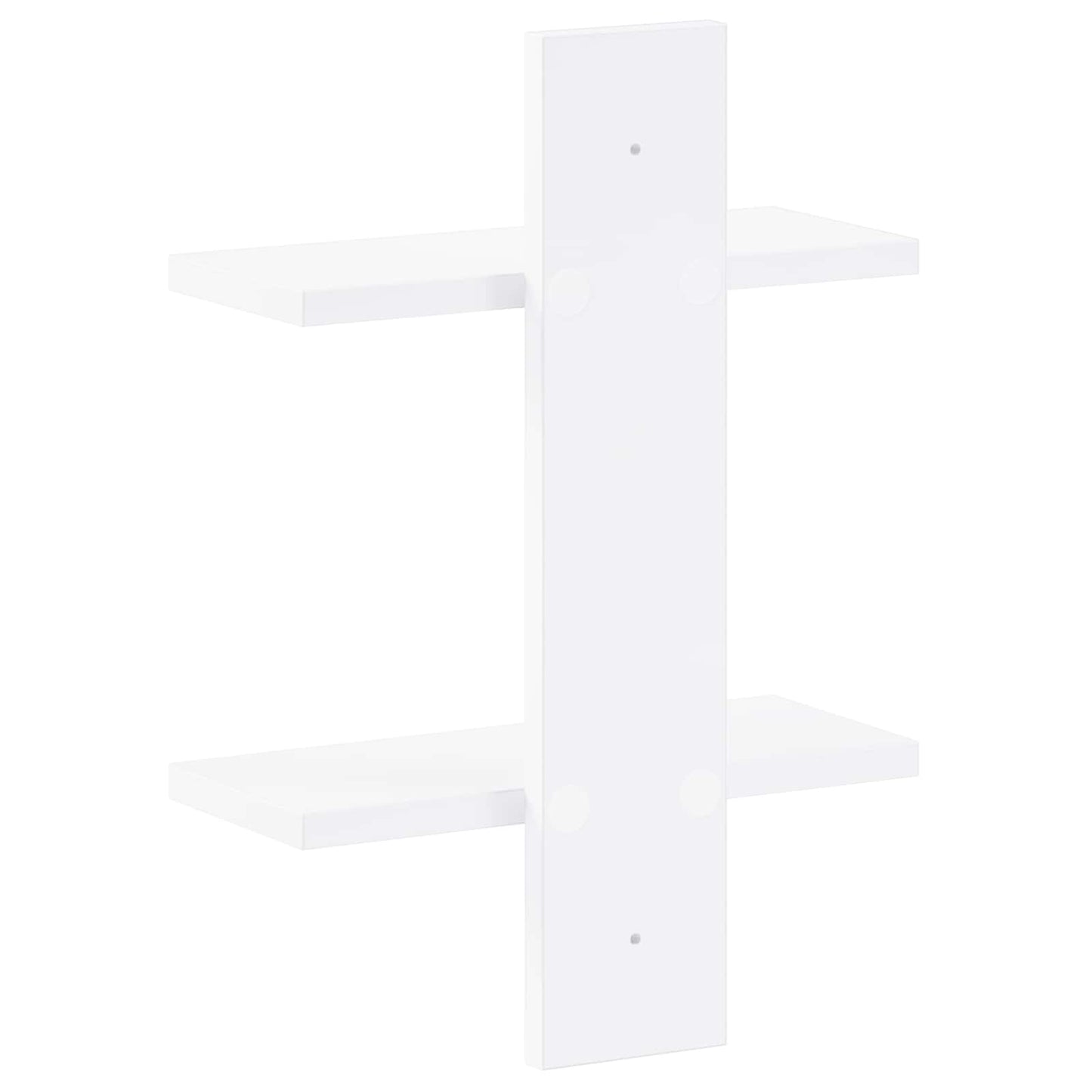 vidaXL Wall Shelf White 30 x 13.5 x 43 cm Engineered Wood