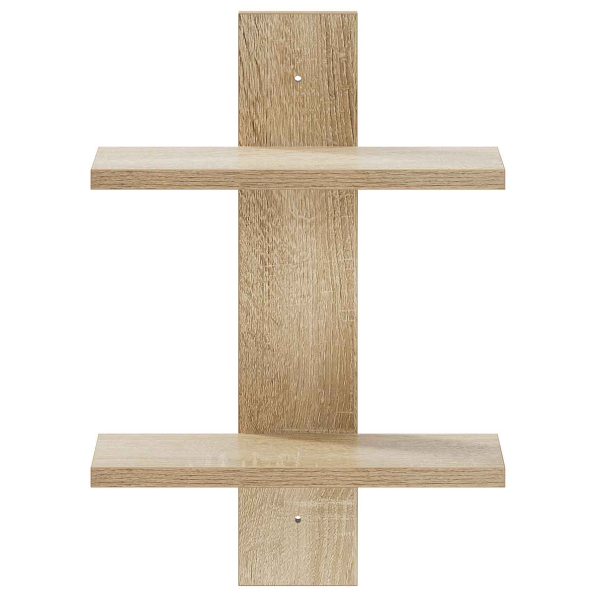 vidaXL Wall Shelf Sonoma Oak 30 x 13.5 x 43 cm Engineered Wood