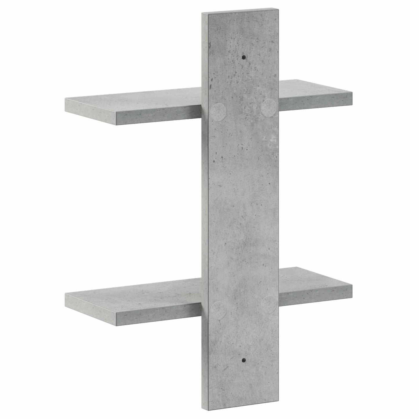 vidaXL Wall Shelf Concrete Grey 30 x 13.5 x 43 cm Engineered Wood