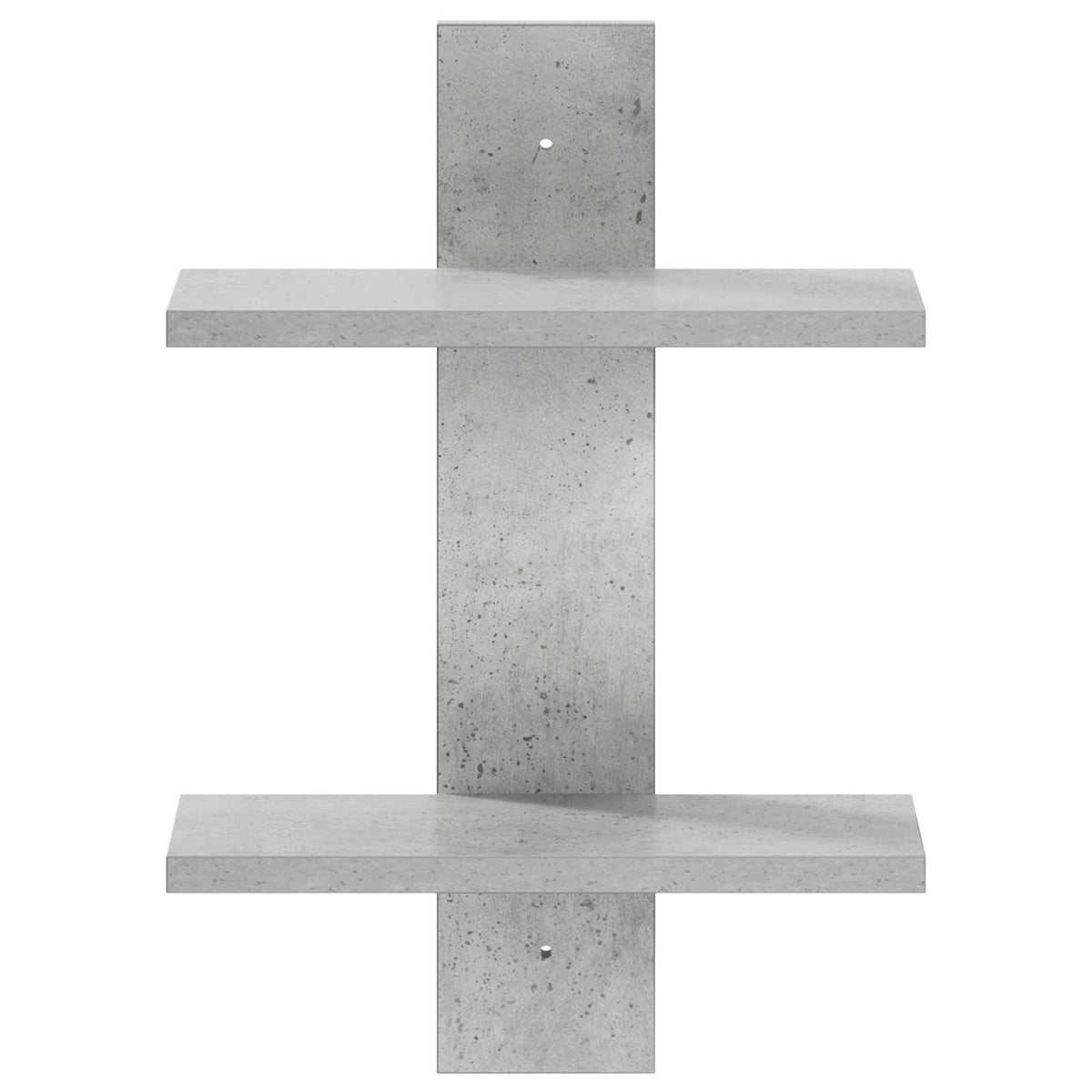 vidaXL Wall Shelf Concrete Grey 30 x 13.5 x 43 cm Engineered Wood