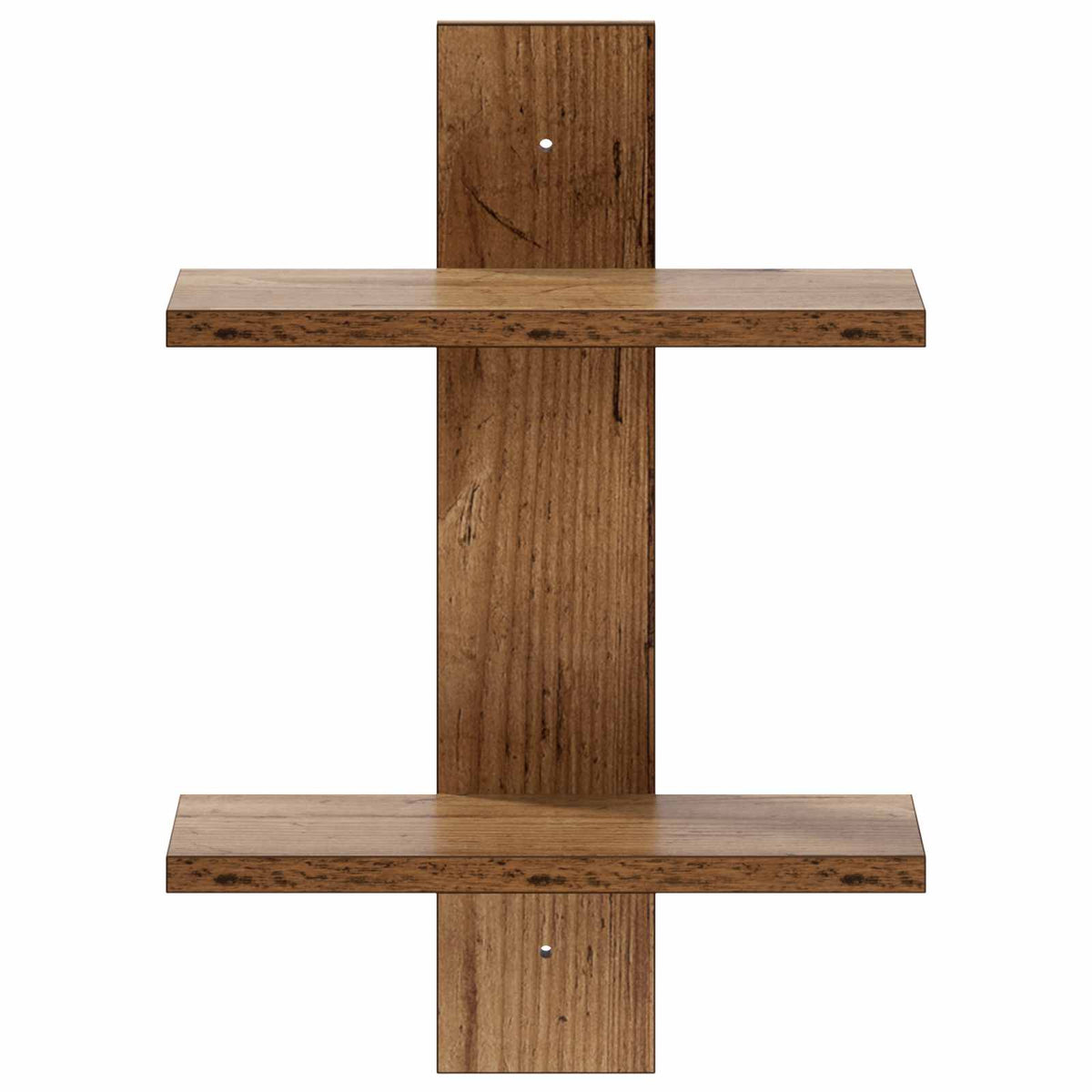 vidaXL Wall Shelf Old Wood 30 x 13.5 x 43 cm Engineered Wood