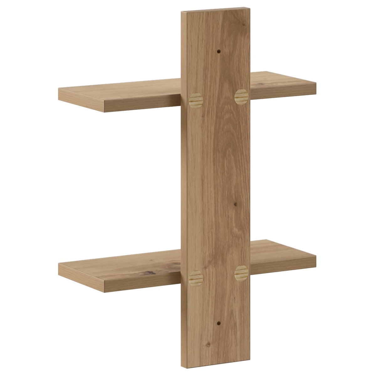 vidaXL Wall Shelf Artisan Oak 30 x 13.5 x 43 cm Engineered Wood